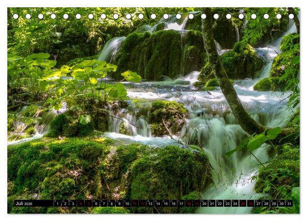 Produktbild: Faszination wildes Wasser (Tischkalender 2026 DIN A5 quer), CALVENDO Monatskalender