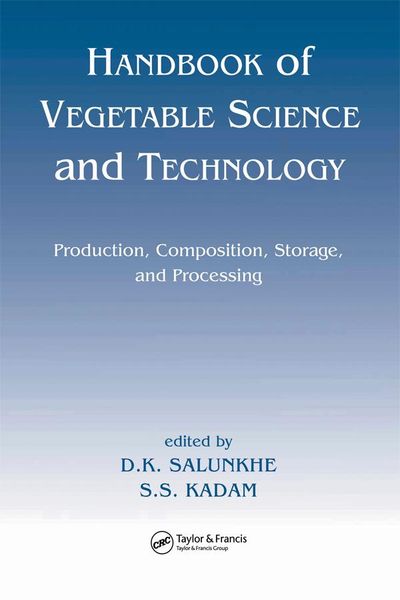 Produktbild: Handbook of Vegetable Science and Technology