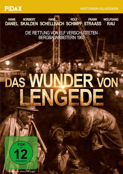Produktbild: Das Wunder von Lengede / Spannender Film &uuml;ber die dramatische Bergungsaktion (Pidax Historien-Klassiker)