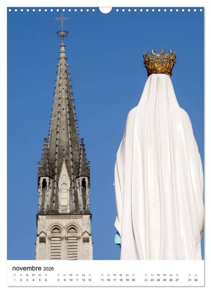 Produktbild: LOURDES Patrimoine (Calendrier mural 2026 DIN A3 horizontal), CALVENDO calendrier mensuel