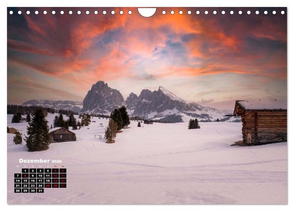 Produktbild: S&uuml;dtirol, traumhafte Berge und Seen by VogtArt (Wandkalender 2026 DIN A4 quer), CALVENDO Monatskalender