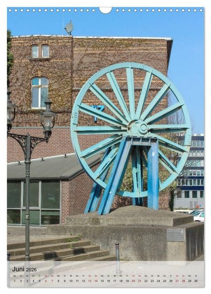 Produktbild: Historisches Duisburg (Wandkalender 2026 DIN A3 hoch), CALVENDO Monatskalender