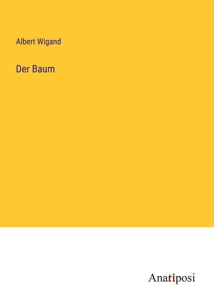 Produktbild: Der Baum