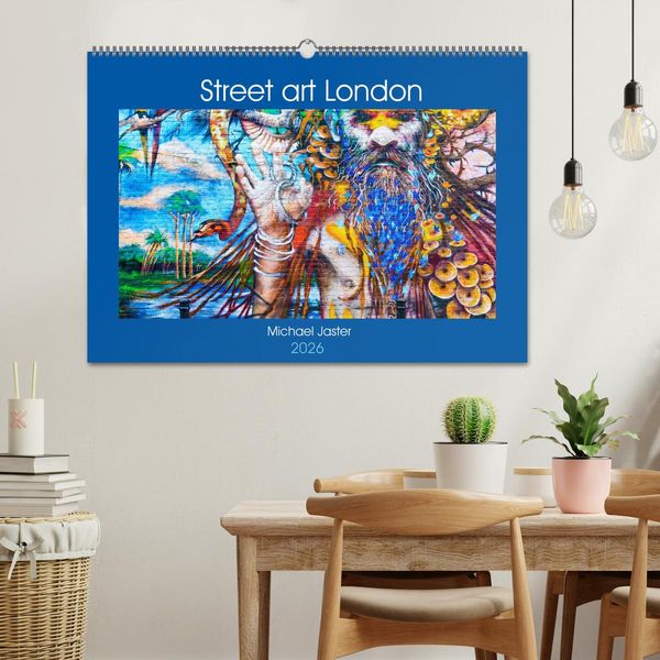 Produktbild: Street art London Michael Jaster (Wandkalender 2026 DIN A2 quer), CALVENDO Monatskalender