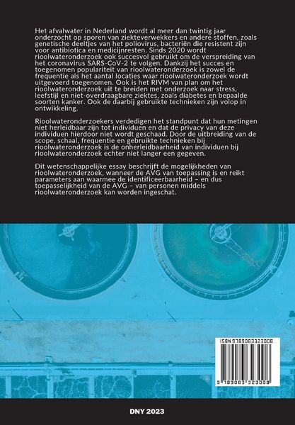 Produktbild: Rioolwateronderzoek naar het coronavirus&iquest; SARS-CoV-2 en de AVG