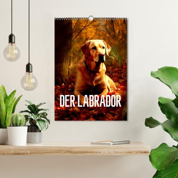 Produktbild: Der Labrador (Wandkalender 2026 DIN A3 hoch), CALVENDO Monatskalender