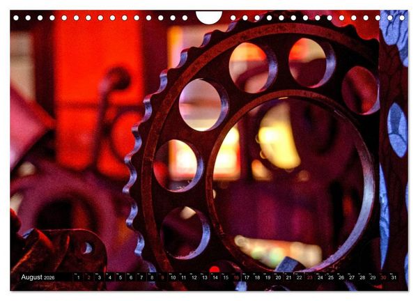 Produktbild: Industrie-Kultur 2026 (Wandkalender 2026 DIN A4 quer), CALVENDO Monatskalender