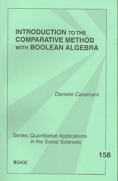 Produktbild: Introduction to the Comparative Method With Boolean Algebra