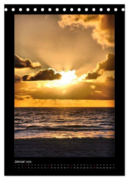 Produktbild: Sylt Impressionen (Tischkalender 2026 DIN A5 hoch), CALVENDO Monatskalender