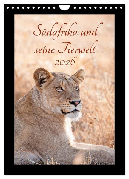 Produktbild: S&uuml;dafrika und seine Tierwelt (Wandkalender 2026 DIN A4 hoch), CALVENDO Monatskalender