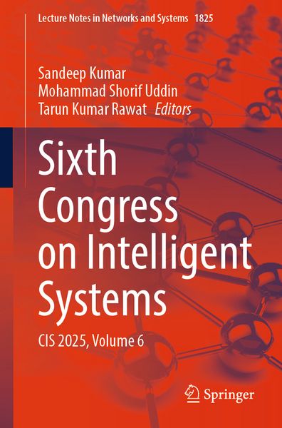Produktbild: Sixth Congress on Intelligent Systems