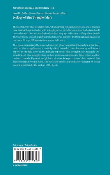 Produktbild: Ecology of Blue Straggler Stars