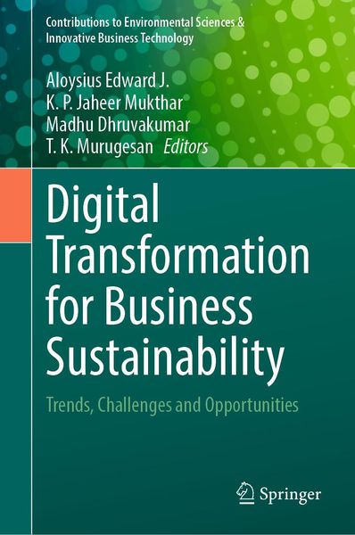 Produktbild: Digital Transformation for Business Sustainability