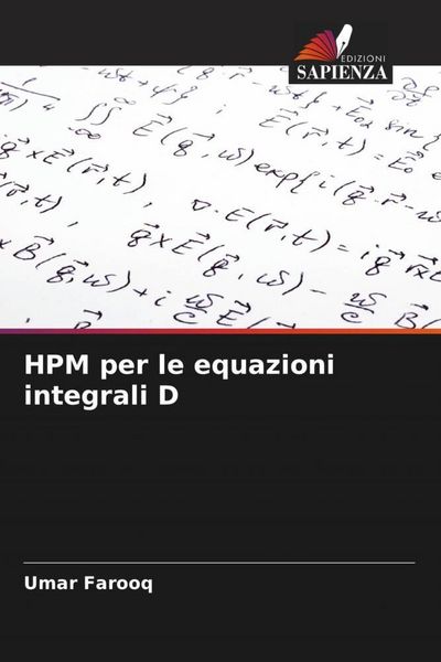 Produktbild: HPM per le equazioni integrali D