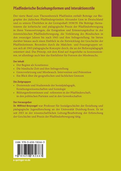 Produktbild: Pfadfinderische Beziehungsformen und Interaktionsstile