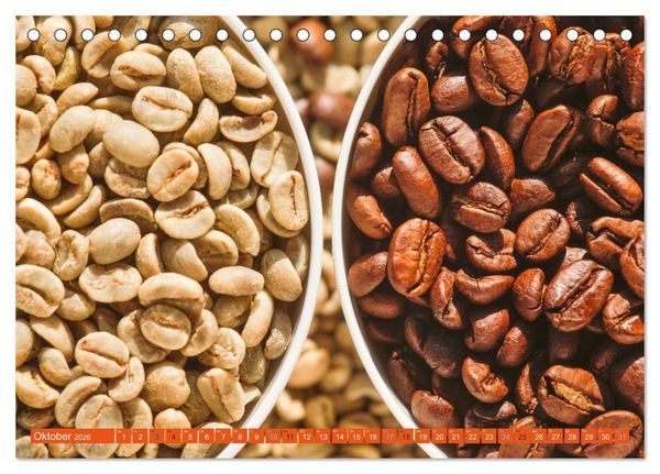 Produktbild: Kaffee (Tischkalender 2026 DIN A5 quer), CALVENDO Monatskalender