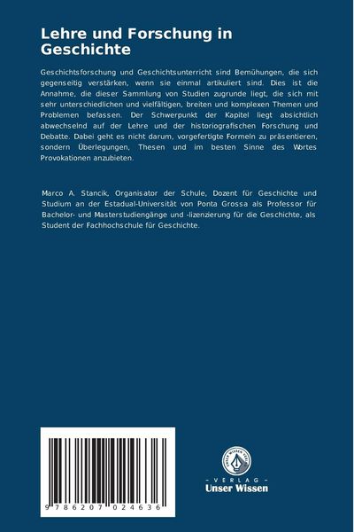 Produktbild: Lehre und Forschung in Geschichte