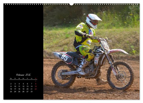 Produktbild: Motocross (Wandkalender 2026 DIN A2 quer), CALVENDO Monatskalender