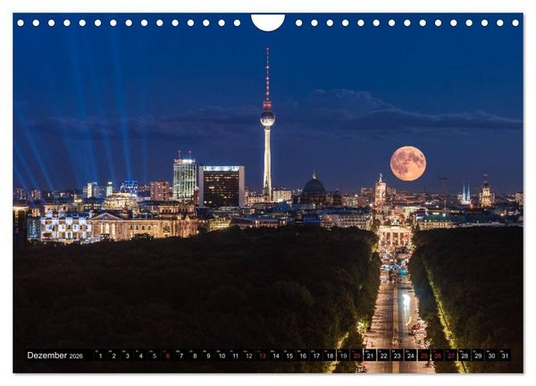 Produktbild: Berlin - Faszination Hauptstadt (Wandkalender 2026 DIN A4 quer), CALVENDO Monatskalender
