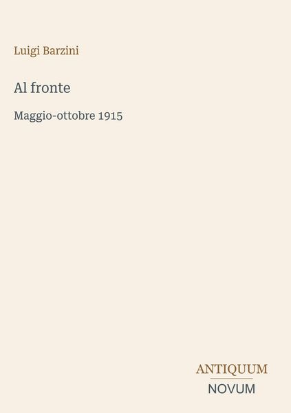 Produktbild: Al fronte