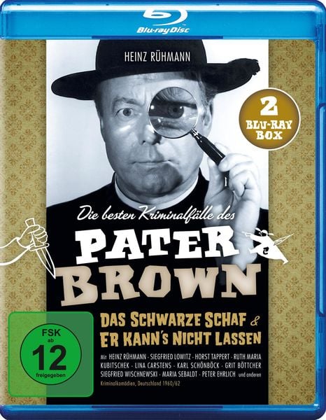 Produktbild: Pater Brown - Die besten Kriminalf&auml;lle: Das schwarze Schaf/Er kann's nicht lassen [2 BRs]