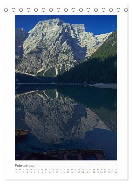 Produktbild: S&uuml;dtirol - Ein Erlebnis f&uuml;r das Auge (Tischkalender 2026 DIN A5 hoch), CALVENDO Monatskalender