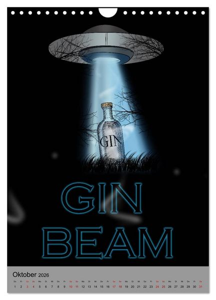Produktbild: Gin & Tonic - Fun Stuff (Wandkalender 2026 DIN A4 hoch), CALVENDO Monatskalender
