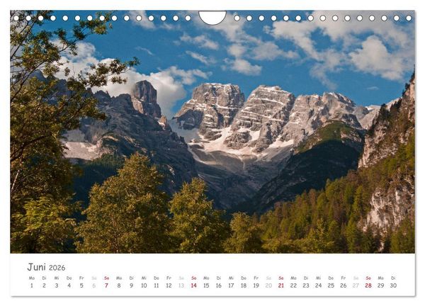 Produktbild: S&uuml;dtirol - Land der Berge und Seen (Wandkalender 2026 DIN A4 quer), CALVENDO Monatskalender