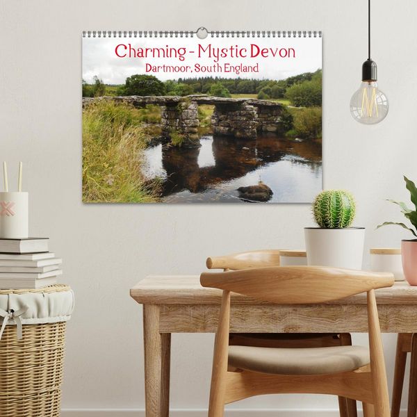 Produktbild: Charming - Mystic Devon Dartmoor, South England (Wall Calendar 2026 DIN A3 landscape), CALVENDO 12 Month Wall Calendar