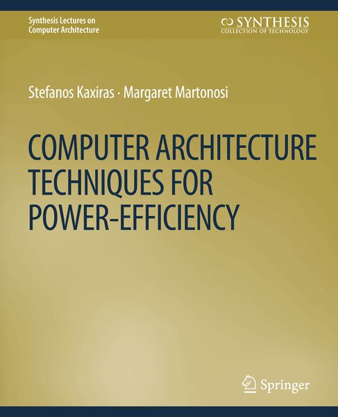 Produktbild: Computer Architecture Techniques for Power-Efficiency