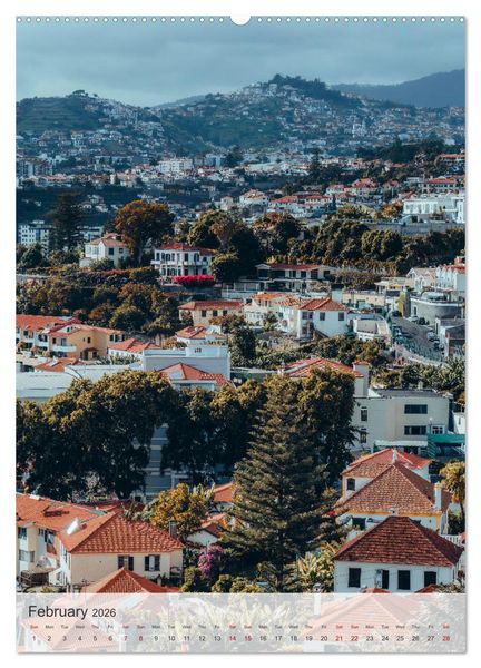 Produktbild: The Flower Island Madeira (Wall Calendar 2026 DIN A2 portrait), CALVENDO 12 Month Wall Calendar