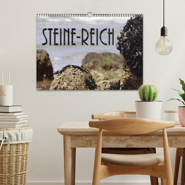 Produktbild: Steine-Reich (Wandkalender 2026 DIN A3 quer), CALVENDO Monatskalender