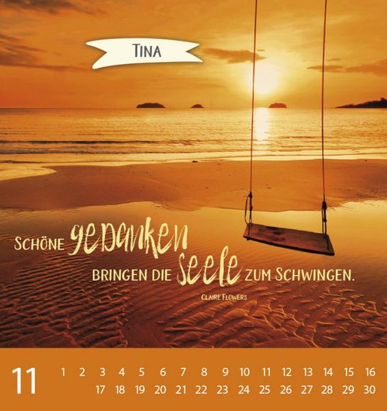 Produktbild: Namenskalender Tina