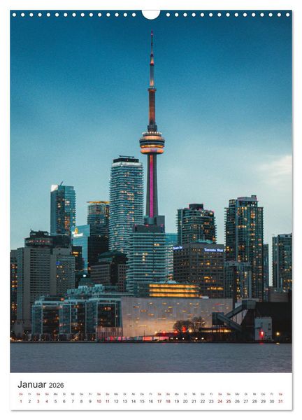 Produktbild: Kanada - Das wundersch&ouml;ne Land im Norden. (Wandkalender 2026 DIN A3 hoch), CALVENDO Monatskalender