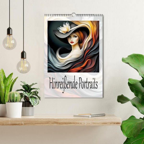 Produktbild: Hinrei&szlig;ende Portraits (Wandkalender 2026 DIN A3 hoch), CALVENDO Monatskalender