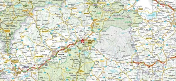 Produktbild: MARCO POLO Reisekarte Tschechische Republik 1:350.000