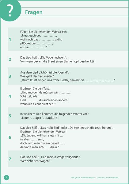 Produktbild: Frohsinn und Heiterkeit ...