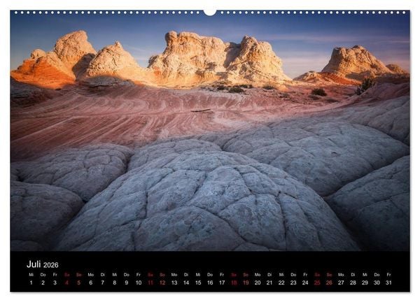 Produktbild: USA Desert Dreams (hochwertiger Premium Wandkalender 2026 DIN A2 quer), Kunstdruck in Hochglanz