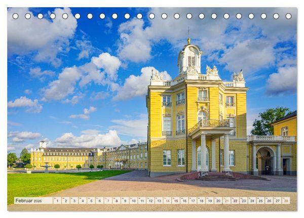 Produktbild: Karlsruhe Impressionen (Tischkalender 2026 DIN A5 quer), CALVENDO Monatskalender