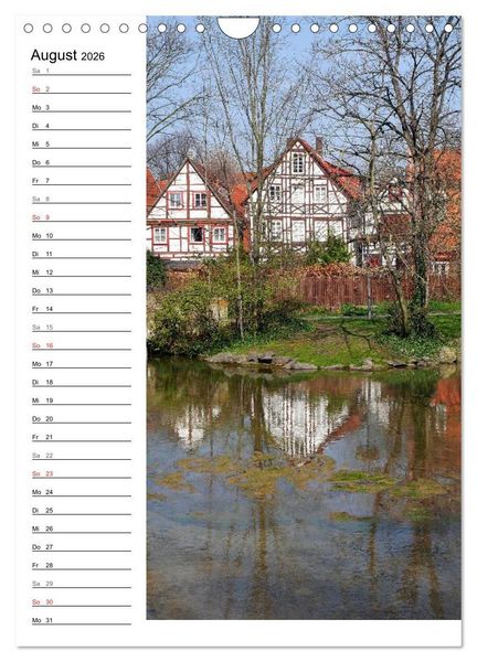 Produktbild: Streifz&uuml;ge durch Paderborn (Wandkalender 2026 DIN A4 hoch), CALVENDO Monatskalender