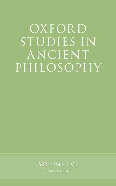 Produktbild: Oxford Studies in Ancient Philosophy, Volume 56