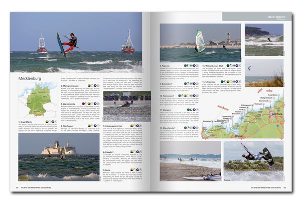 Produktbild: The Kite and Windsurfing Guide Europe
