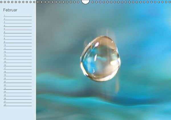 Produktbild: Geburtstagskalender "Wasser-Spiele" (Wandkalender immerw&auml;hrend DIN A3 quer)