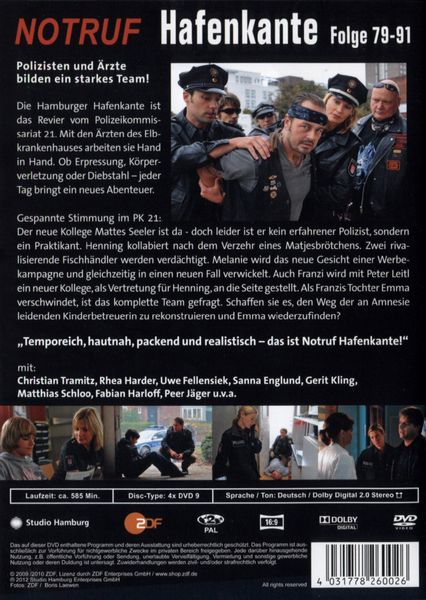 Produktbild: Notruf Hafenkante 7 - Folgen 79-91 [4 DVDs]