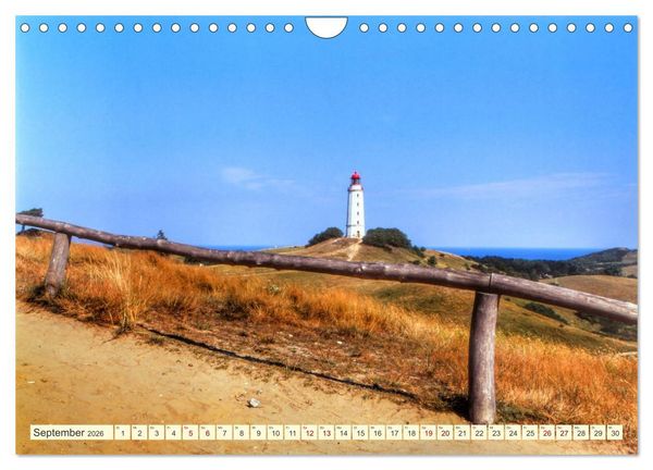 Produktbild: INSEL R&Uuml;GEN - HIDDENSEE. Du bist so sch&ouml;n. (Wandkalender 2026 DIN A4 quer), CALVENDO Monatskalender