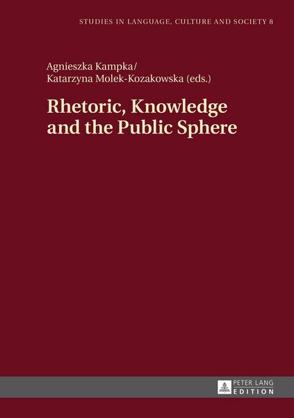 Produktbild: Rhetoric, Knowledge and the Public Sphere