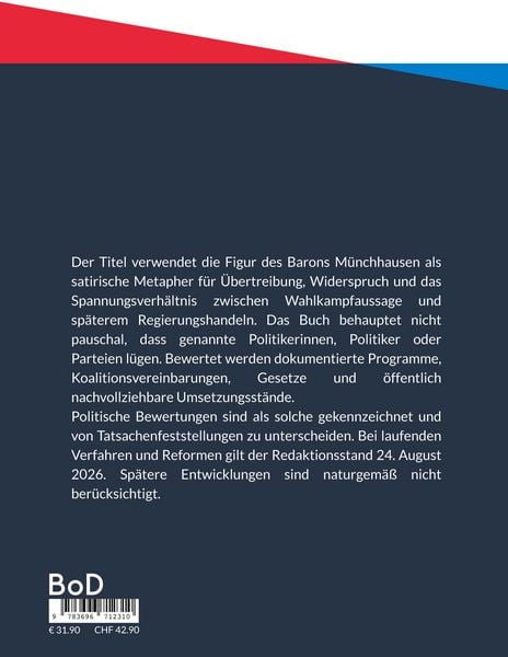 Produktbild: M&uuml;nchhausen, meine Freunde in der Politik!