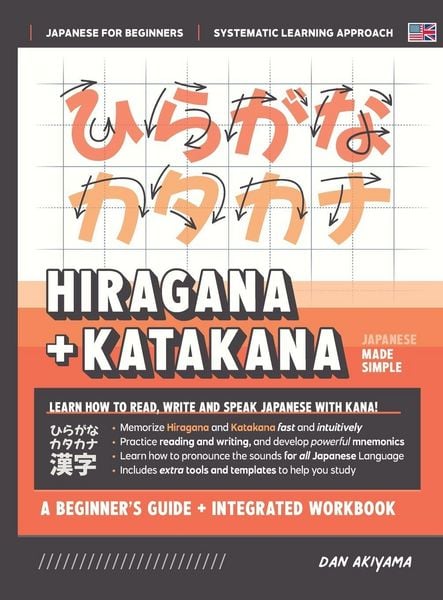 Produktbild: Learning Hiragana and Katakana - Beginner's Guide and Integrated Workbook | Learn how to Read, Write and Speak Japanese