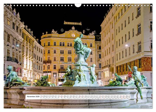 Produktbild: Wien Facettenreiche Metropole (Wandkalender 2026 DIN A3 quer), CALVENDO Monatskalender