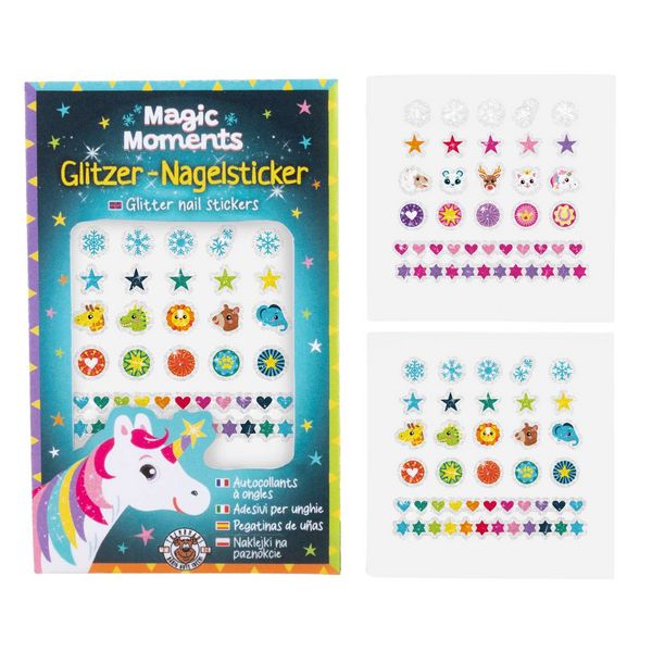 Produktbild: MAGIC MOMENTS Nagelsticker-Set Glitzer